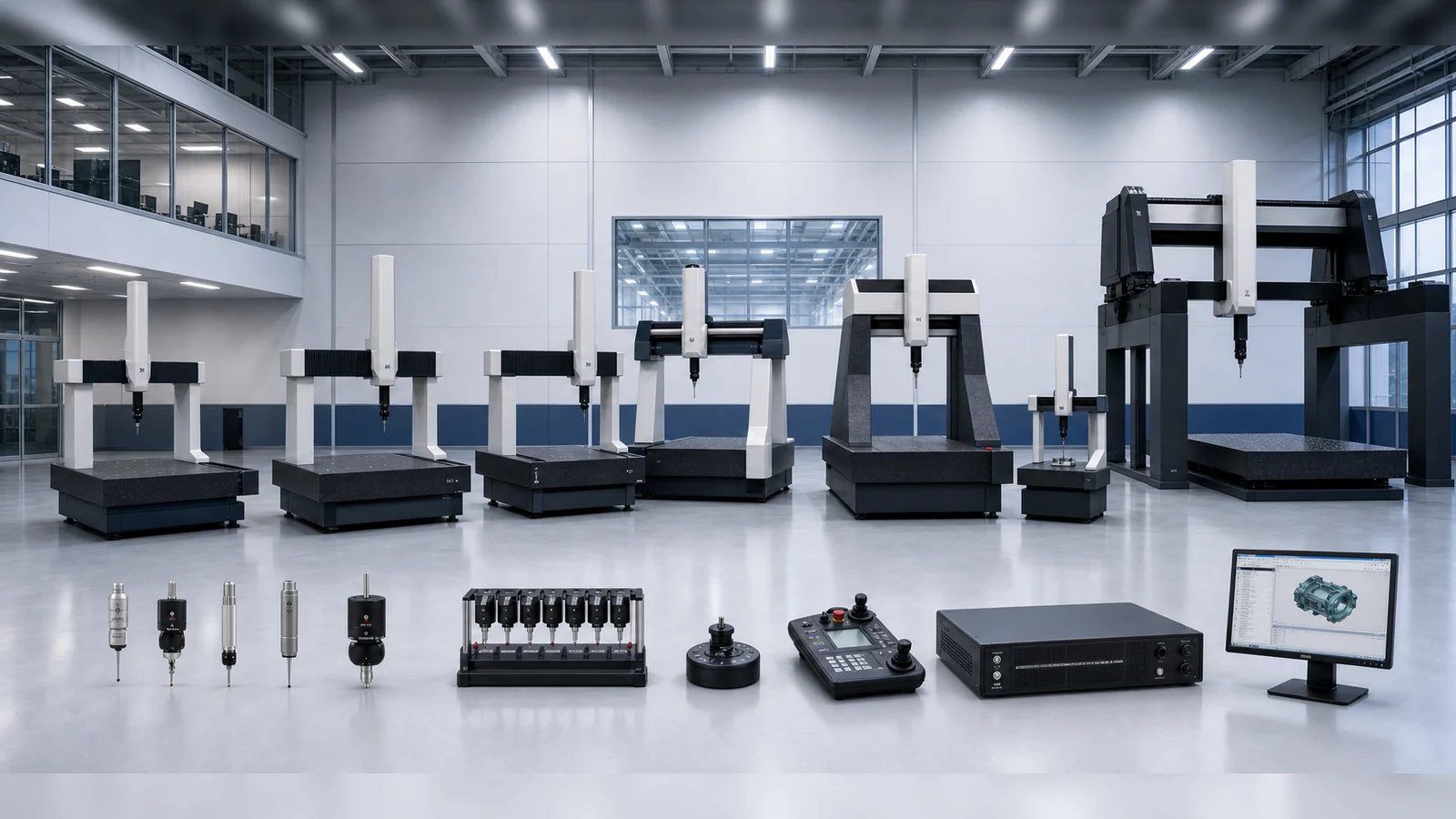 PeakMerit CMM system configured for precision measurement
