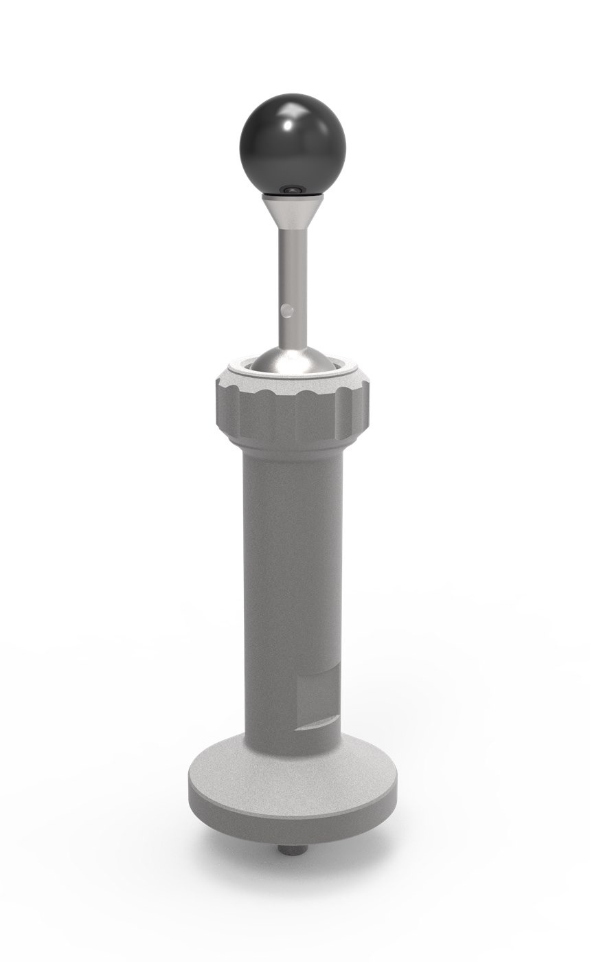 Calibration sphere and fixture accessories