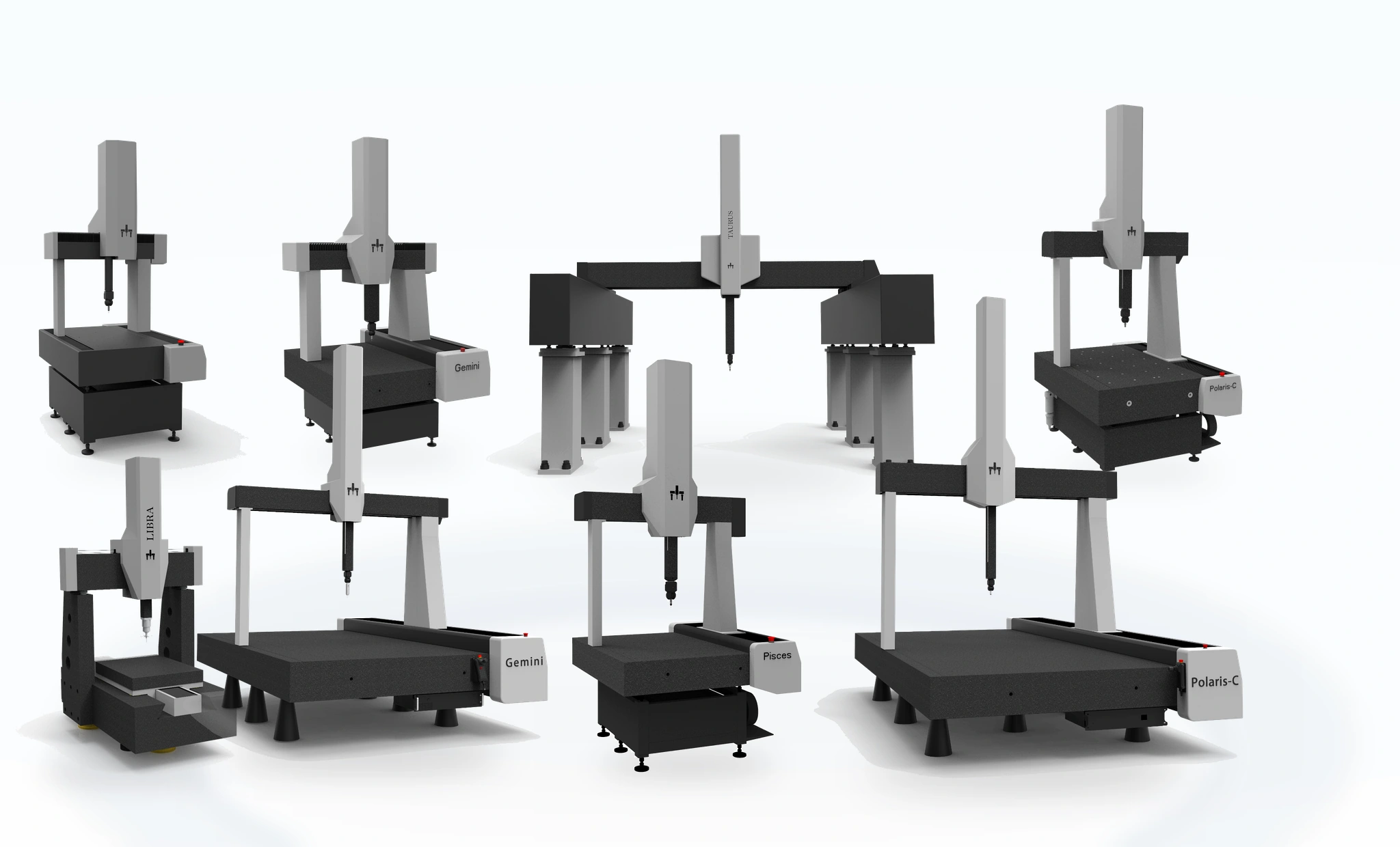 Bridge and gantry CMMs